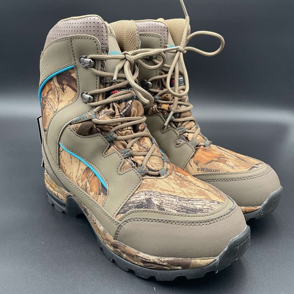 Northside Woodbury 800 Hunting Boot Womens Sz 9 Brown Daybreak Camo Thinsulate